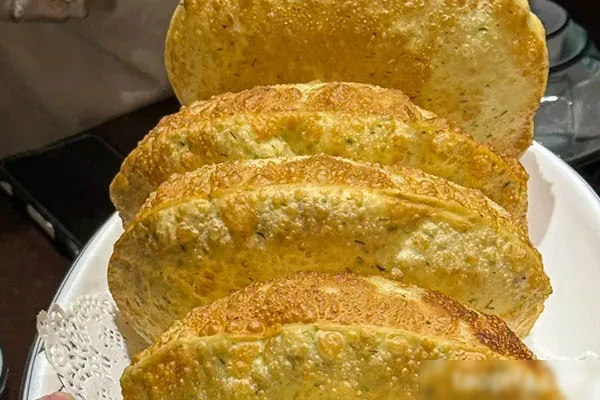 菜泡泡油饼视频教程-爱尚配方网