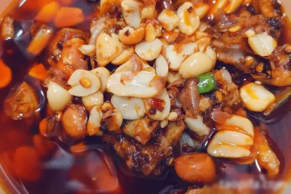 成都名菜二姐兔丁做法教程-爱尚配方网