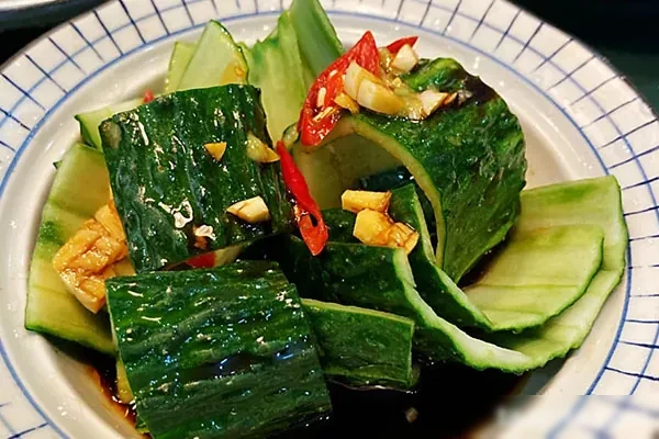 爽口脆皮黄瓜视频教程-爱尚配方网