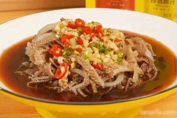 捞汁百叶技术配方和视频教程-爱尚配方网