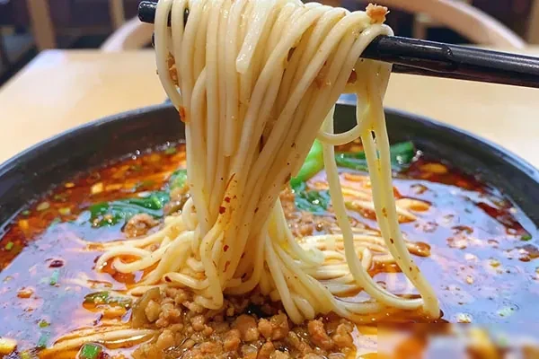 川式面食小吃组合(豌杂面+担担面+牛肉面+酸辣粉+钟水饺)-爱尚配方网