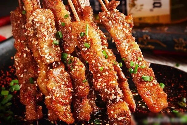 京螺山庄烤肉串视频教程-爱尚配方网