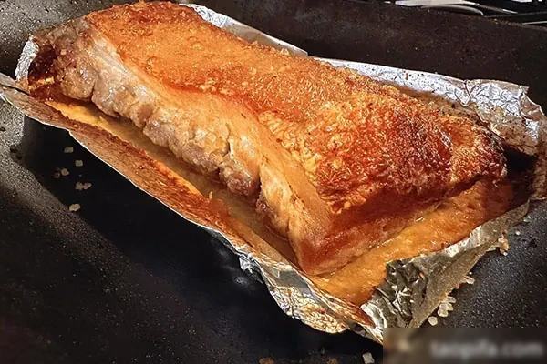 商业版烤箱化皮烧肉教程-爱尚配方网