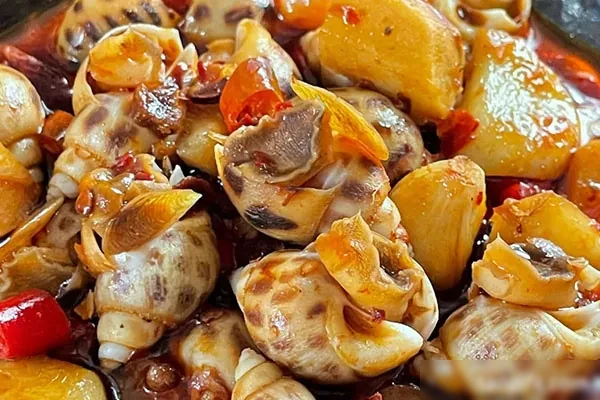 辣酒煮花螺技术配方和视频教程-爱尚配方网